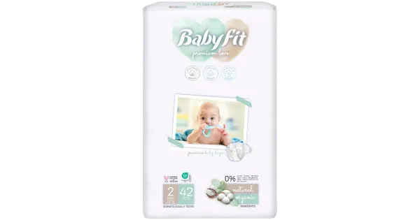 BABYFIT 42tk mini teipmähkmed lastele nr 2