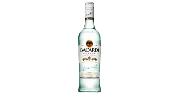 Bacardi Carta Blanca rumm 37,5%vol 500ml
