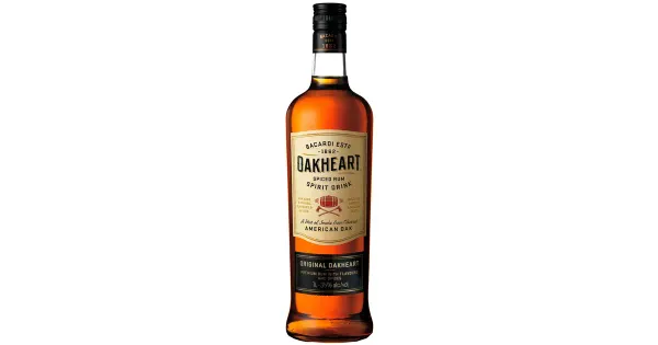 Bacardi Oakheart Original Spiced Rum piiritujook 32,5%vol 1l