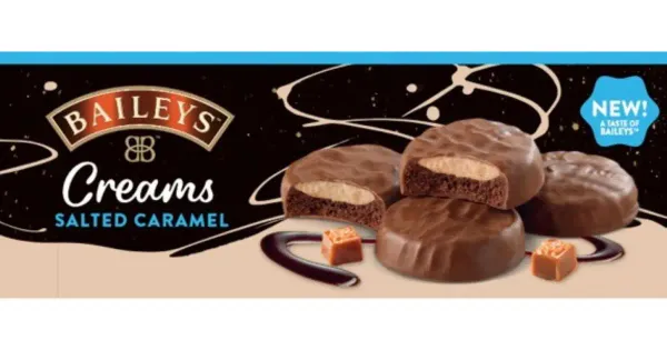 Baileys soolakaramellikreemiga piimašokolaadiküpsised 128g