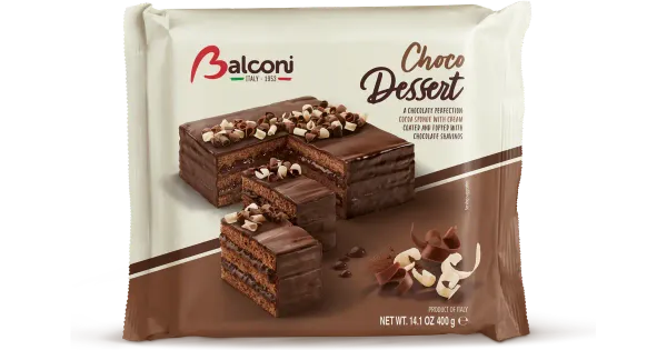 Balconi Kakaotäidisega Shokolaadikook 400 G