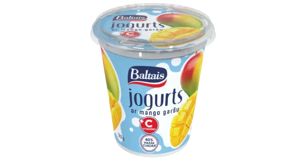 Baltais Baltais mango jogurt, 300 g