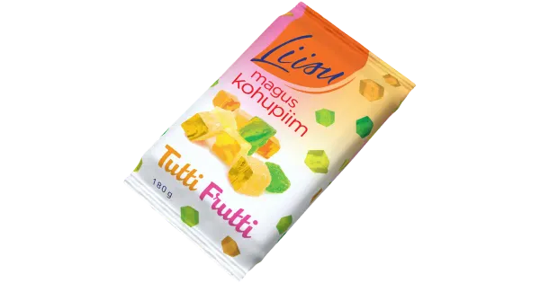 Baltais Magus kohupiim Tutti-Frutti 180g