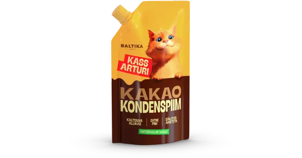 Baltika Kass Arturi Kakao kondenspiim, 290 g