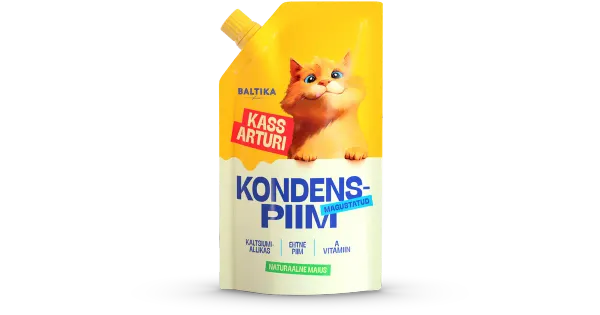 Baltika Kass Arturi kondenspiim magustatud, 290 g