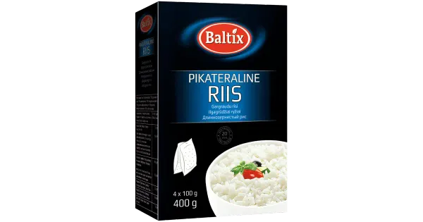 Baltix pikateraline riis 4 x 100 g
