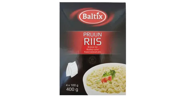 Baltix pruun riis 4 x 100 g