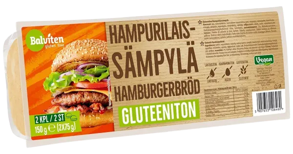 Balviten Burgerikukkel Gluteenivaba 2x 75 G