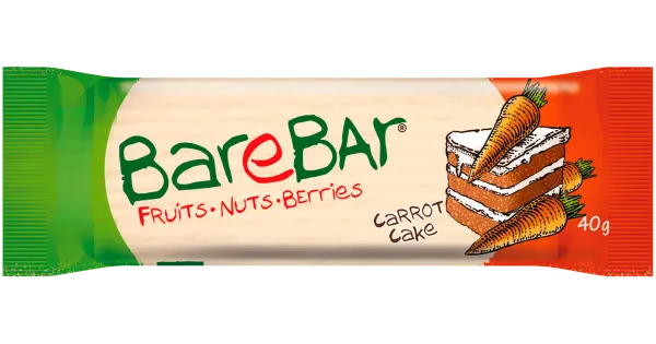 BareBar vahepala batoon porgandi koogi 40 g