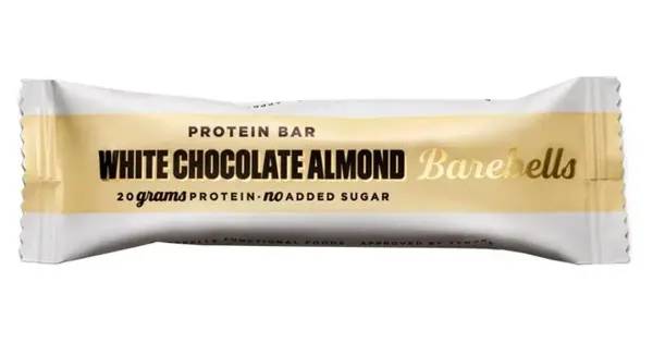 BAREBELLS Proteiinibatoon White chocolate & Almond 55g