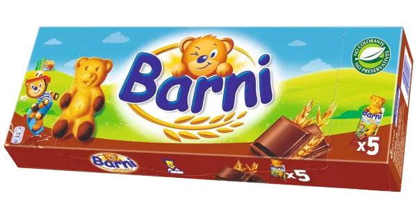 Barni šokolaaditäidisega biskviitküpsis 150 g