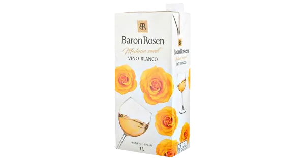 Baron Rosen Vino Blanco Medium-Sweet vein 11%vol 1L