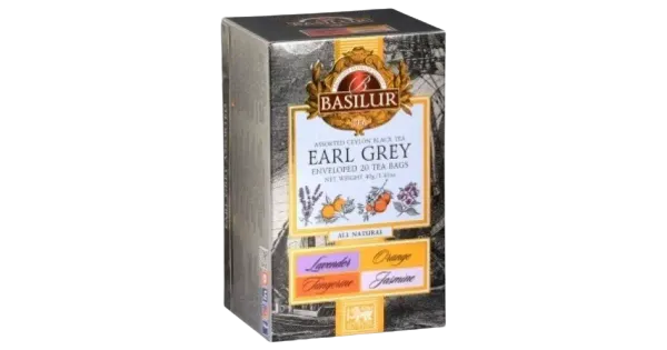 Basilur Earl Grey teede valik 20 tk