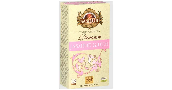 Basilur roheline tee Premium jasmiini kollektsioon