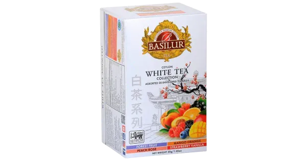 Basilur valgete teede valik 20tk