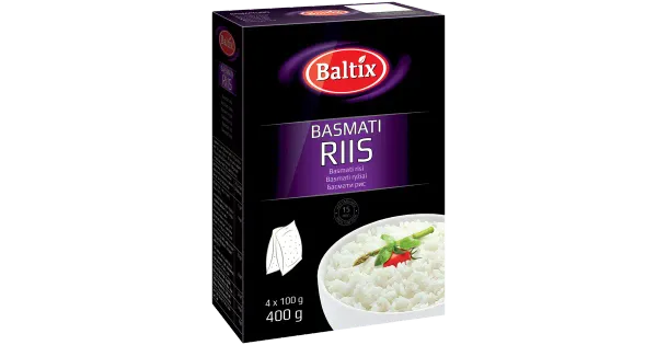Basmati rice 4x100g