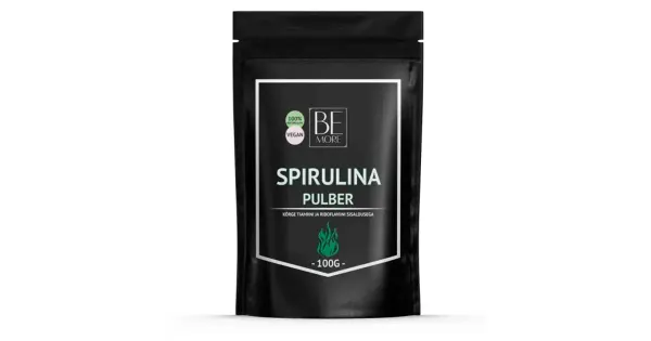 Be More spirulina pulber 100g