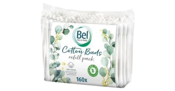 Bel Face&Body vatitikud kotis 160tk