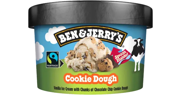 Ben ja Jerry's Cookie Dough Jäätis 100 Ml/72 g
