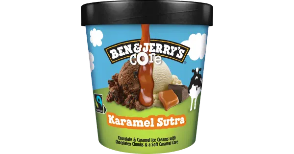 Ben ja Jerry's Karamel Sutra 465ml/422 g