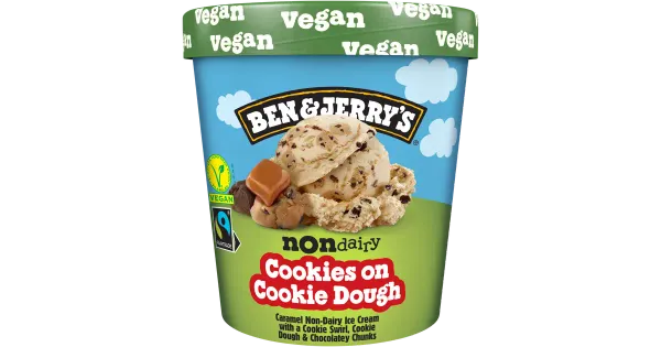 Ben ja Jerry`s Non-Dairy Cookie On Cookie Dough 414 g