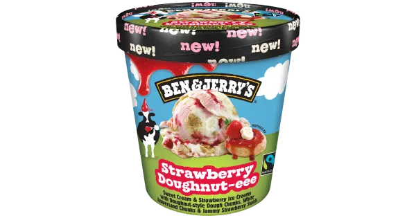 Ben&Jerry Maasika Sõõriku Jäätis 465ml/393 g