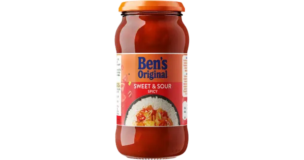 Ben's original sweet&sour spicy kaste 450g