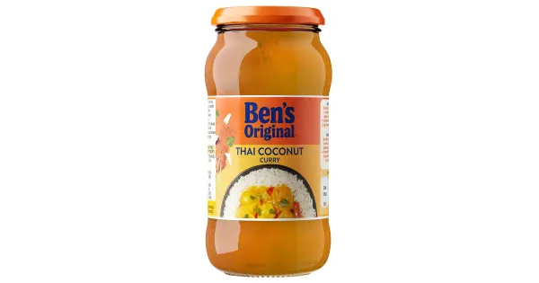 Ben's original thai coconut curry kaste 450g