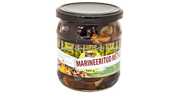 Berrymush marineeritud metsaseened 420/290 g