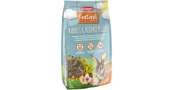 Best friend Festival näriliste täissööt 1kg