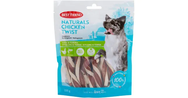 Best Friend Naturals Twist kanaga 225 g