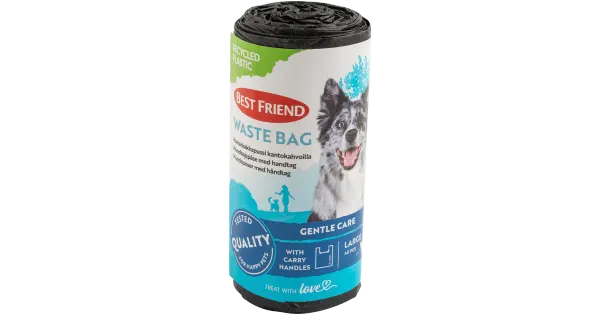 Best Friend Väljaheitekotid koertele 40 tk. L suurus