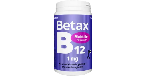 Betax B12-vitamiin 1 mg 220 tk