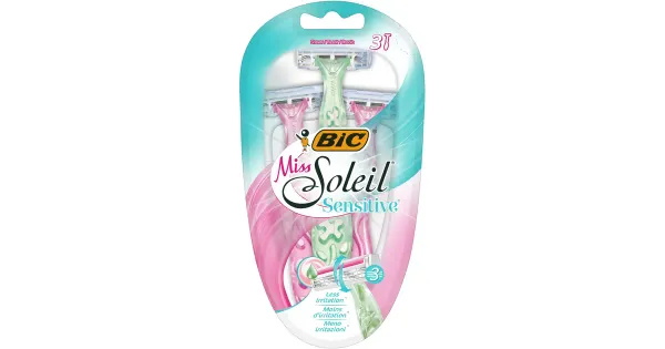 Bic Miss Soleil raseerijad Sensitive 3 tera 3tk