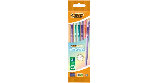 Bic pastel pastapliiats 5 tk
