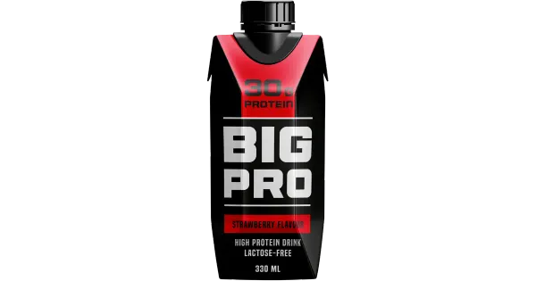 BIG PRO Proteiinijook 0,33L maasika
