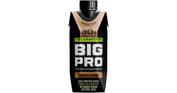 BIG PRO proteiinijook šokolaadi-kreatiini 330 ml