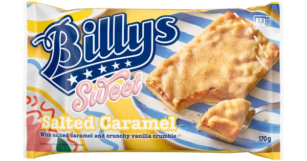 Billys Krõbe soolakaramelli pirukas 170 g