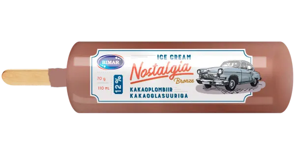 Bimar Nostalgia Bronze kakaoplombiir 110ml/70 g