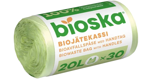 Bioska prügikott 20l 30tk