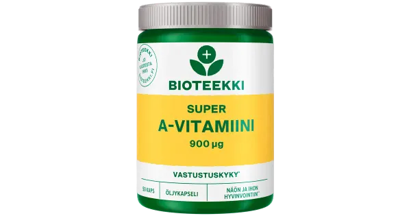 Bioteekki Super A-vitamiin 50 kapslit