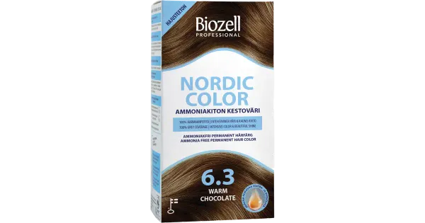 Biozell Nordic Color püsivärv color shokolaad 6.3