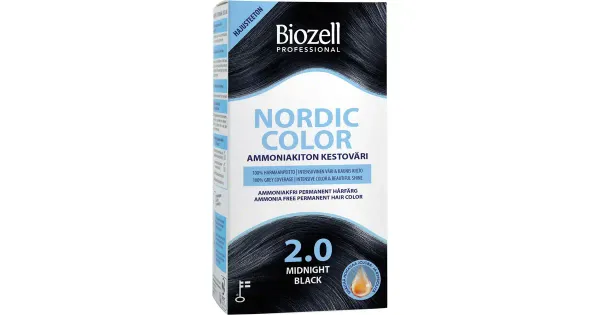 Biozell Nordic Color püsivärv keskköö must 2.0