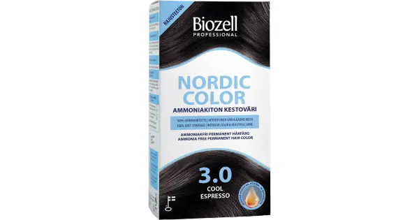 Biozell Nordic Color püsivärv külm espresso 3.0
