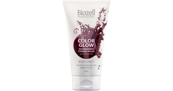 Biozell tooniv mask Color Glow Burgundy 150ml
