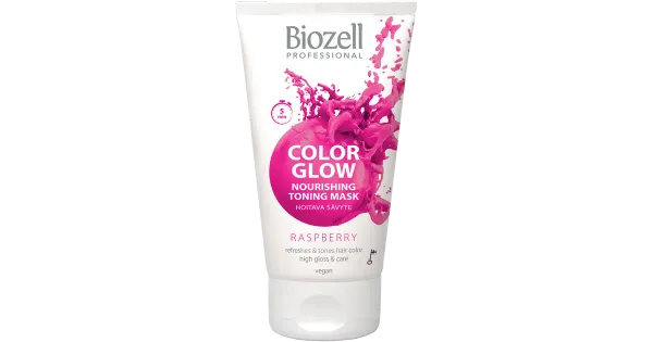 Biozell tooniv mask Color Glow Raspberry 150ml