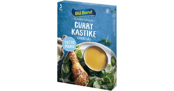 Blå Band, gluteenivaba ja väikese laktoosisisaldusega karrikastme koostisained, 3 × 30 g