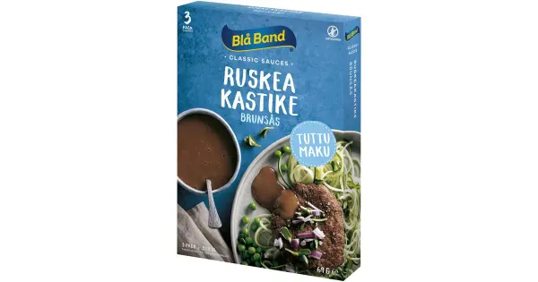 Blå Band, laktoosivaba pruuni kastme koostisained, 3 × 23 g