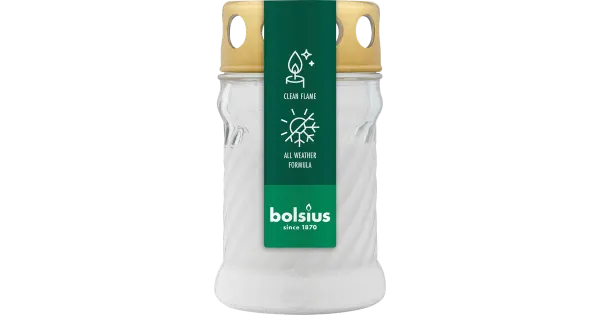 Bolsius hauaküünal klaas 24h