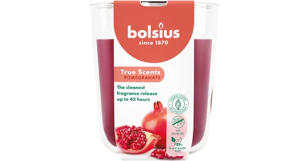 Bolsius lõhnaküünal granaatõuna 97/85